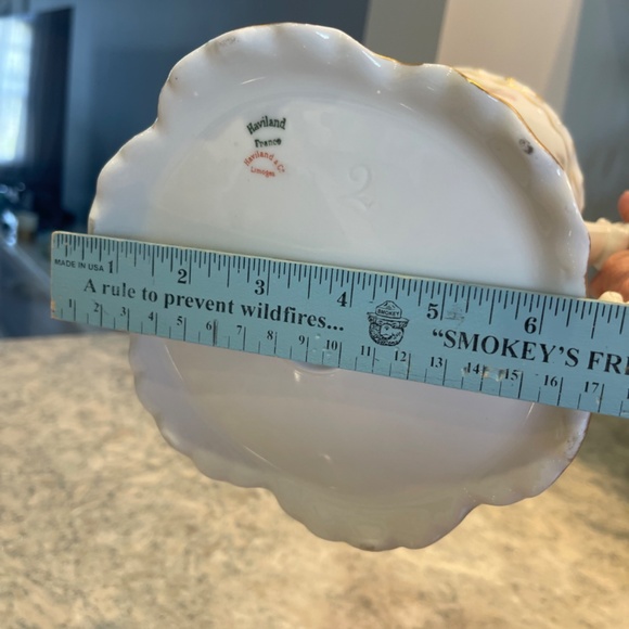 Haviland France Limoges Pink Floral Water Pitcher - Picture 8 of 9